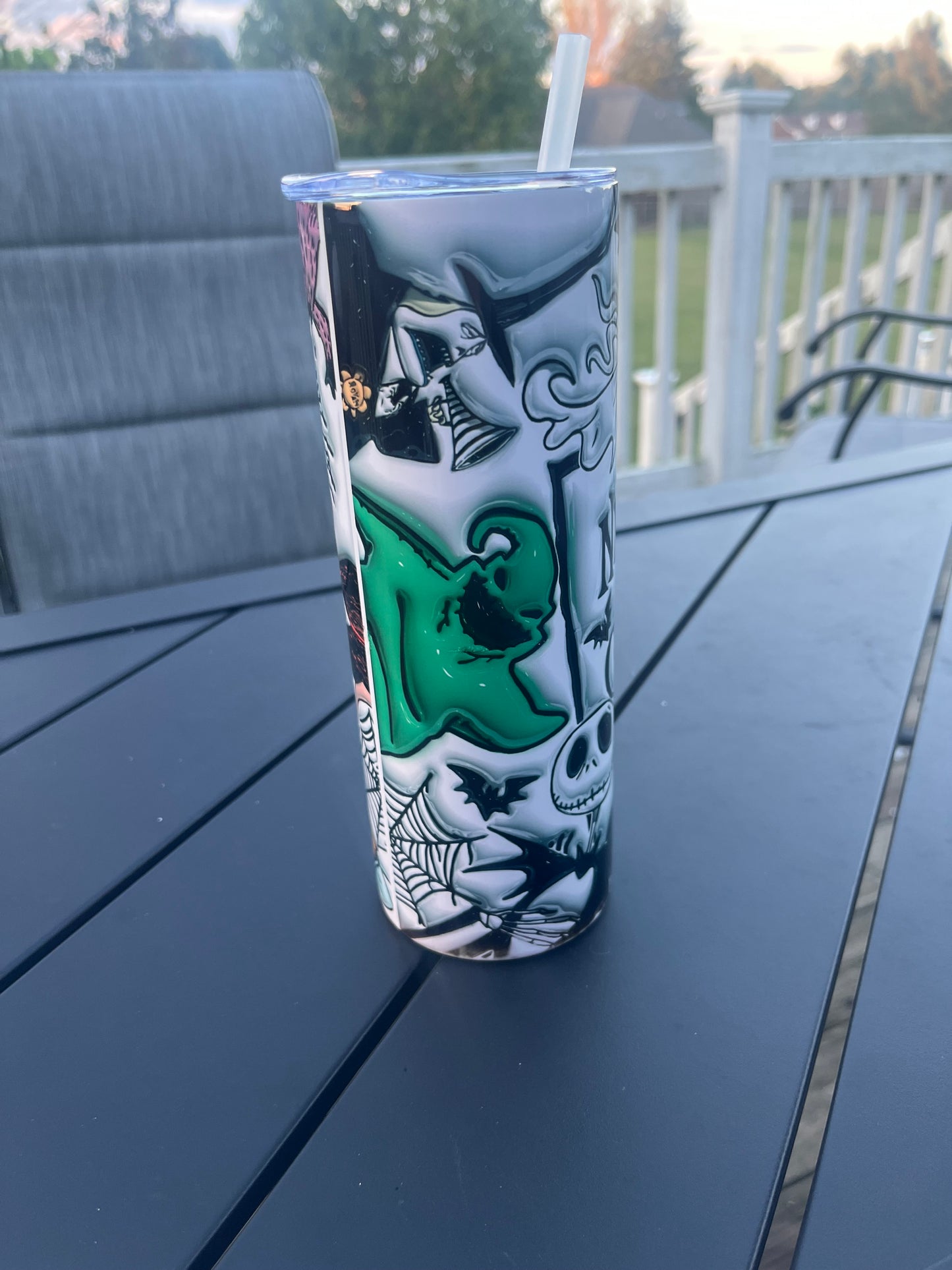 Nightmare before Christmas tumbler