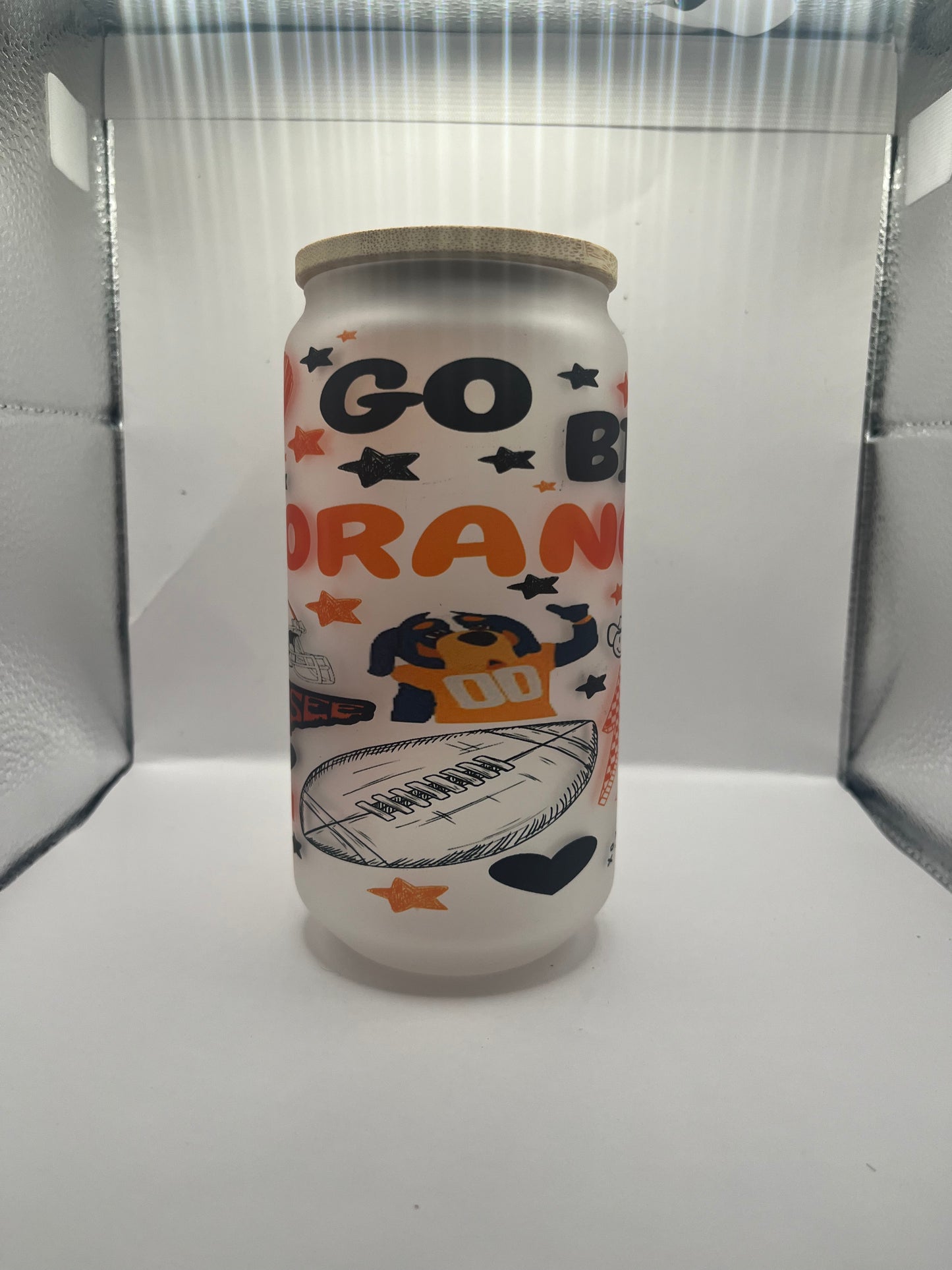 Tennessee Vols frosted mug