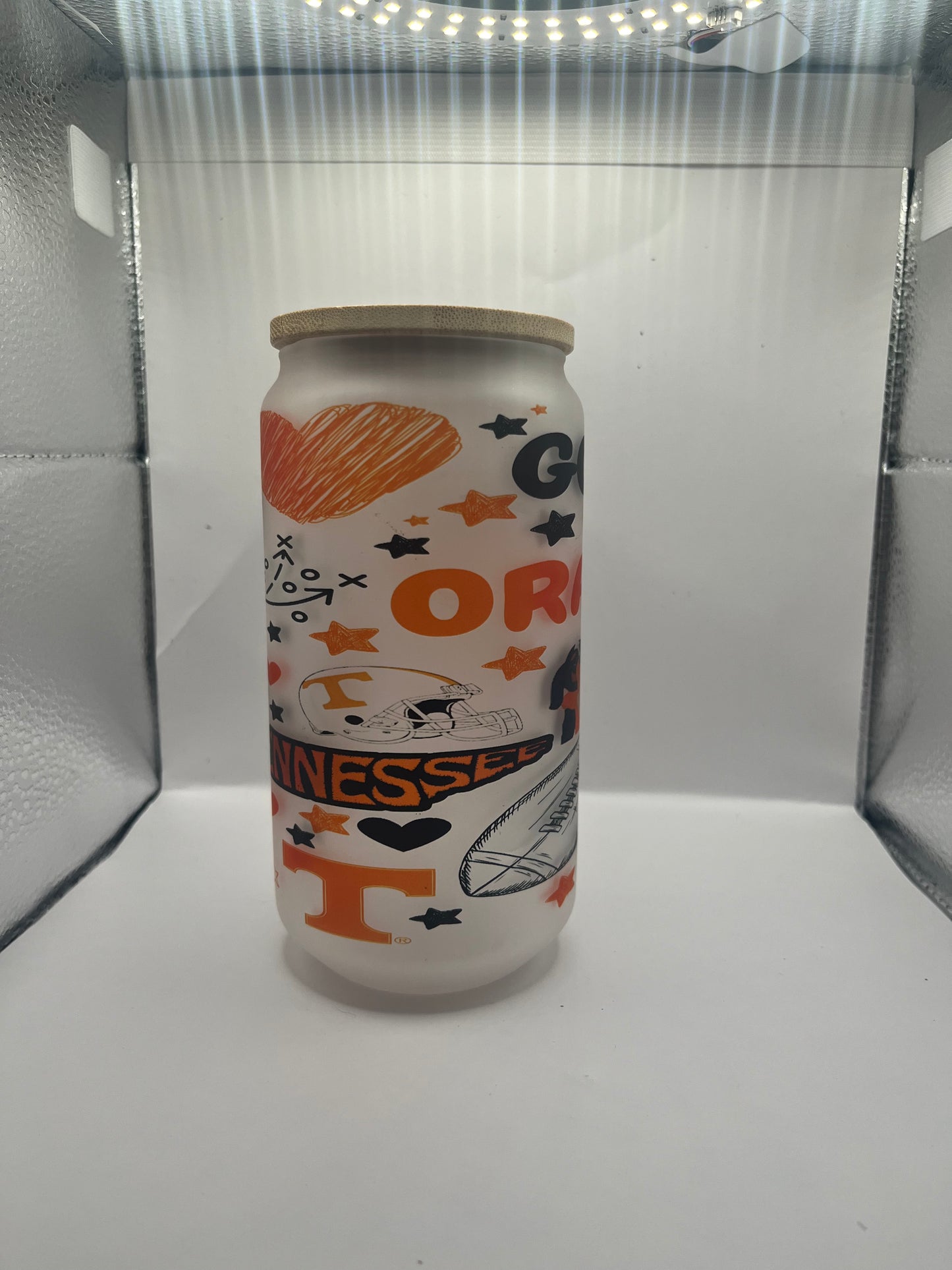 Tennessee Vols frosted mug