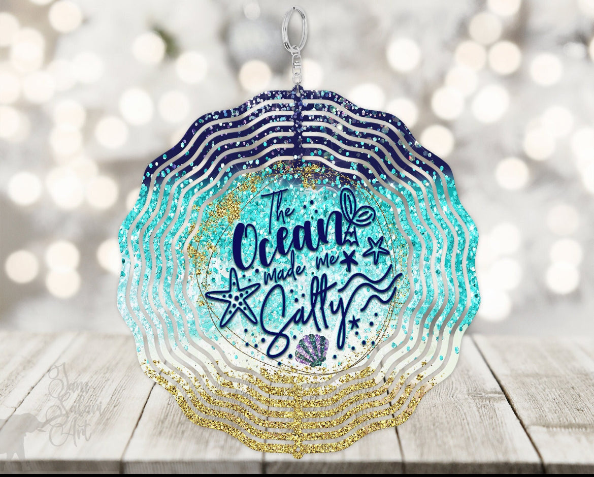 8 inch beach wind spinner